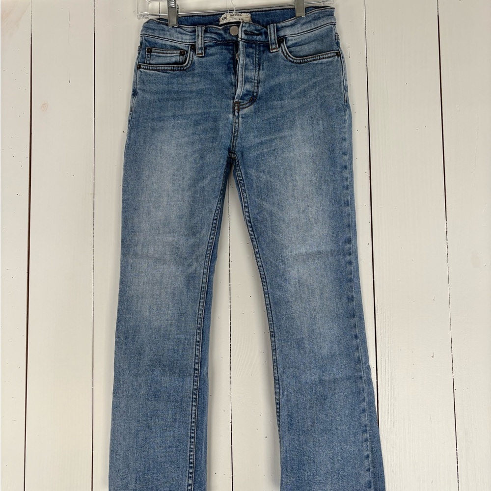 Free People Straight Leg Crop